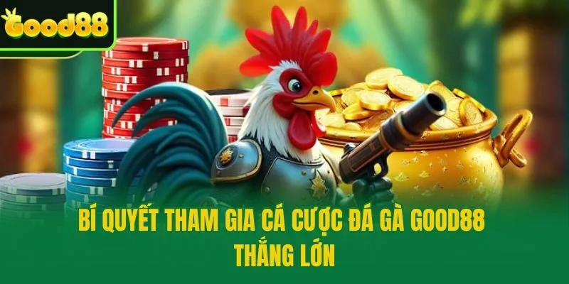 Bí quyết tham gia cá cược đá gà Good88 thắng lớn
